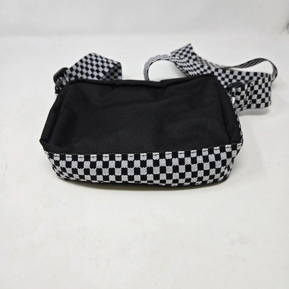 Vans All Day Crossbody Bag Black Checkerboard Strap Skater Emo Scene - Picture 6 of 12